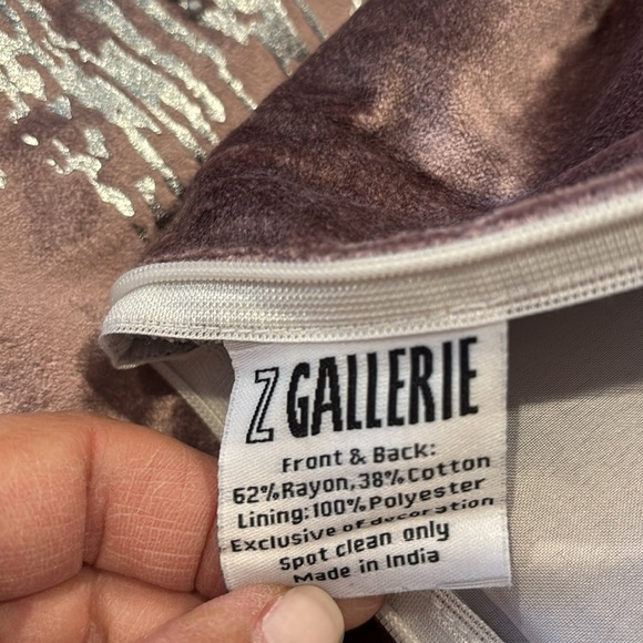 Z Gallerie Joie De Vivre Pillow Cover 22" - Picture 6 of 6